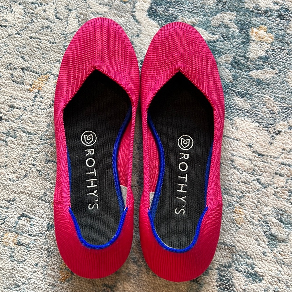 Rothy’s woman’s shoes